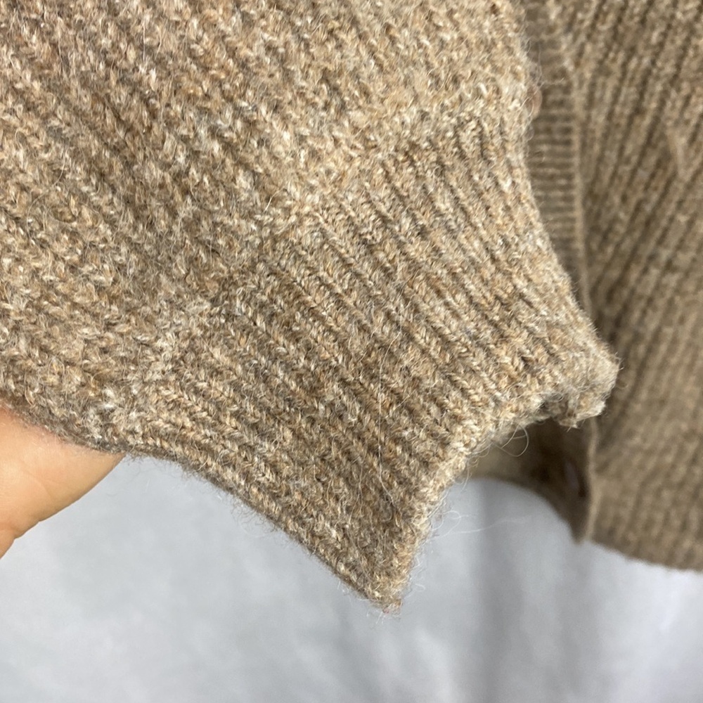 minimum The Melsa Cardigan Asymmetrical Cottage Core Knit - Size Small - Picture 7 of 12
